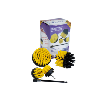 NT Tools NTF22 4 Parça Plastik Matkap Fırça Seti