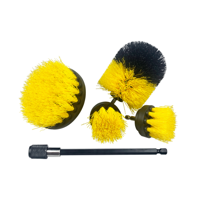 NT Tools NTF22 4 Parça Plastik Matkap Fırça Seti