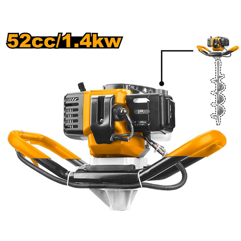 ingco GEA55221-1 Benzinli Toprak Delme