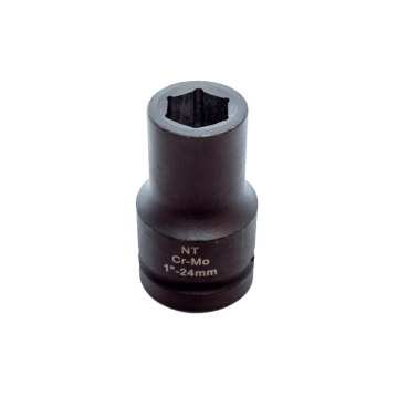 NT Tools 1'' Havalı Metrik Darbeli Uzun Lokmalar  (Ölçü Seçeneklerine Bakınız) 48mm