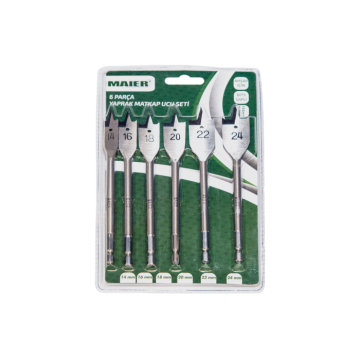 Maier MAWBSET 6 Parça Bit Saplı Yaprak Matkap Ucu Seti