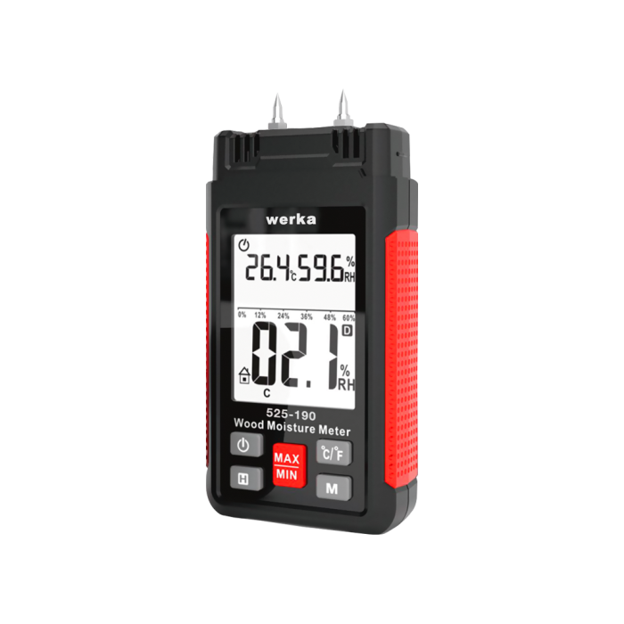 Werka Dijital Ahşap Nem Ölçer