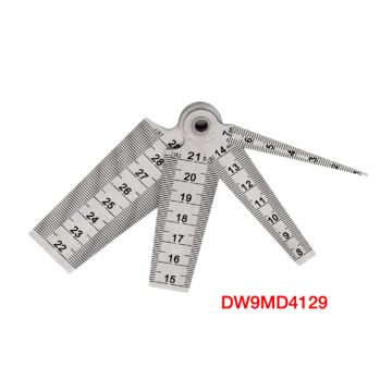 DW Measuring Üçgen - Delik Cetvelleri (Ölçü Seçeneklerine Bakınız) 1 … 15mm