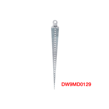 DW Measuring Üçgen - Delik Cetvelleri (Ölçü Seçeneklerine Bakınız) 1 … 29mm