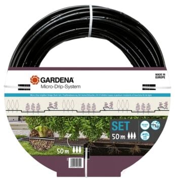 Gardena 13501-20 Mikro-Damlama Çit/Çalı Sulama Seti 50m
