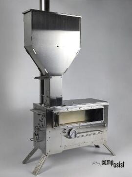 Pelet Sobası Kamp / Veranda Sobası (Çantalı)