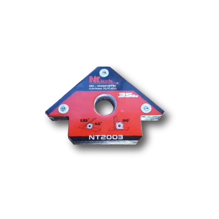 NT Tools 35 lbs Ok Manyetik Gönye Kaynak Tutucu
