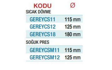 Gerlinger Çift Sıra Elmaslı Çanak Yüzey Temizlemeler(Ölçü Seçeneklerine Bakınız) 125mm