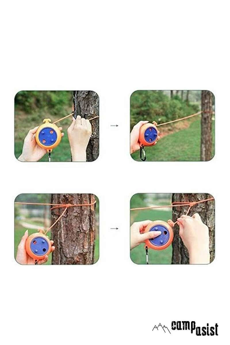 Campasist Geri Sarılabilir Çamaşır İpi