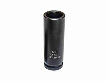 NT Tools 1/2'' Havalı Metrik Darbeli Uzun Lokmalar (Ölçü Seçeneklerine Bakınız) 8mm