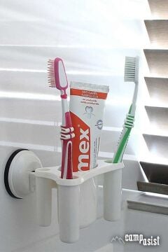 Vantuzlu Diş Fırçası Tutacağı