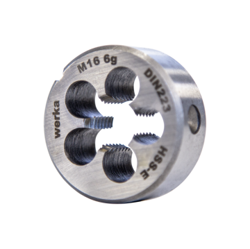 Werka DIN223 %5 Kobaltlı Metrik Pafta (Ölçü Seçeneklerine Bakınız)