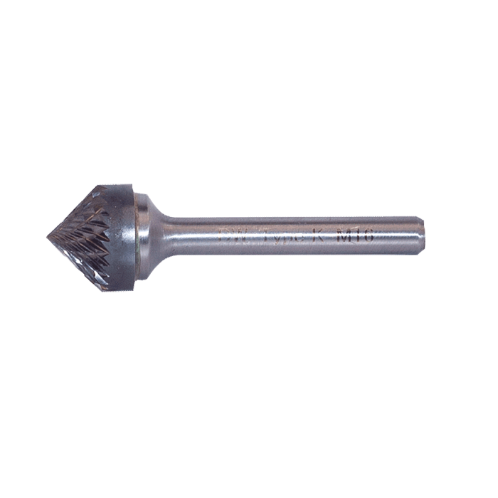 DW Carbide K Tipi 90° Konik - Karbür Kalıpçı Frezeleri(Ölçü Seçeneklerine Bakınız) 19.0 x 6mm