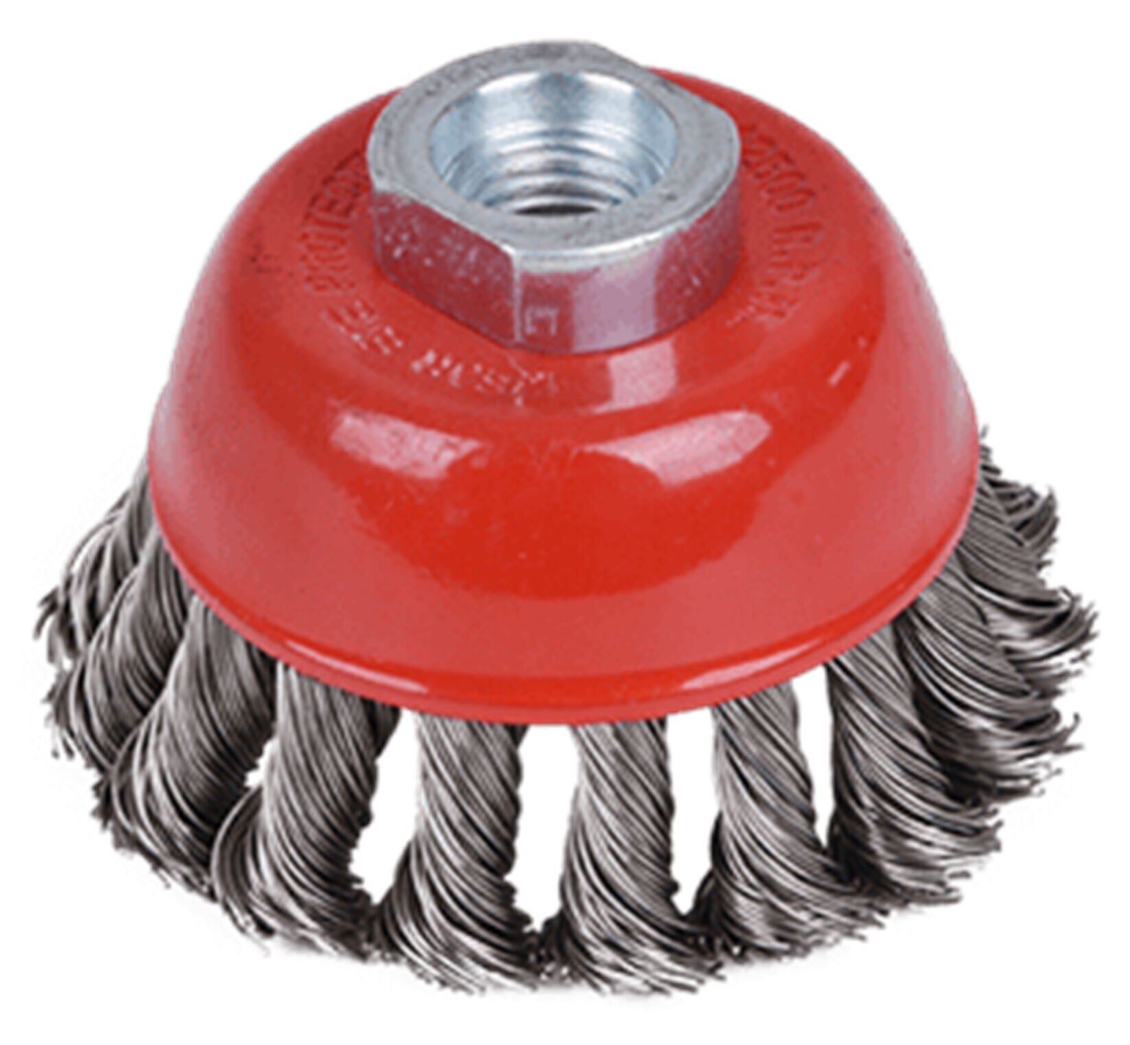 Tayrex Çanak Fırça 75mm M14 Burgulu.