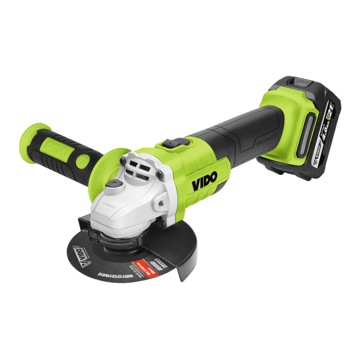 Vido 21V 115mm Kömürsüz M. Avuç Taşlama
