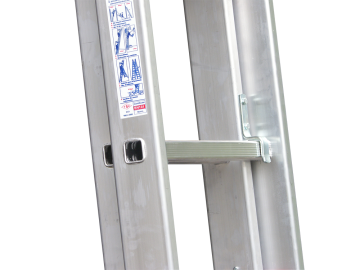 Cömert 2 Parçalı Alüminyum Merdiven PTT Tipi -2x2= 4 mt