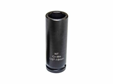 NT Tools 1/2'' Havalı Metrik Darbeli Uzun Lokmalar (Ölçü Seçeneklerine Bakınız) 33mm