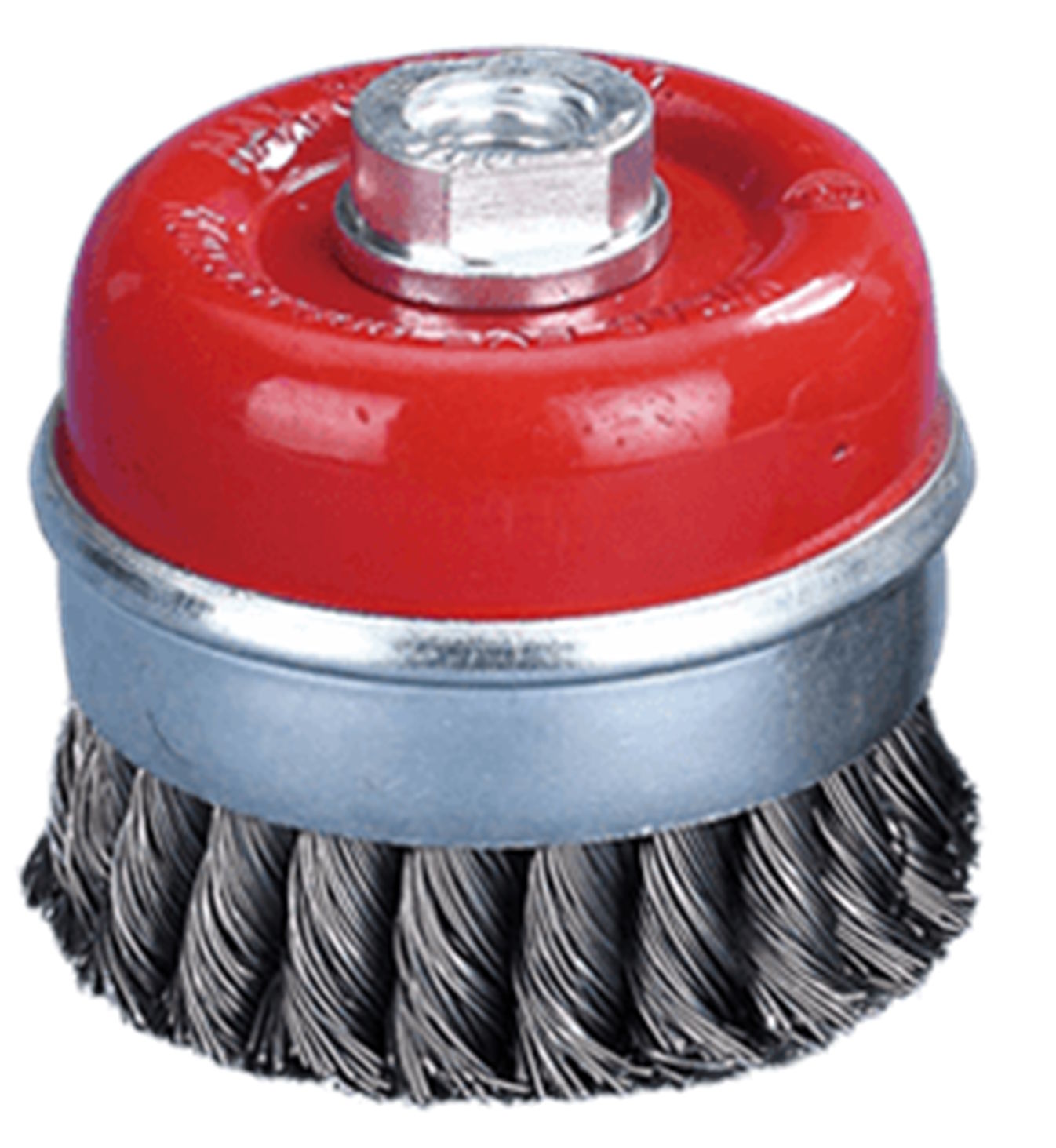 Tayrex Çanak Fırça 100mm M14 Kusaklı Burgulu.
