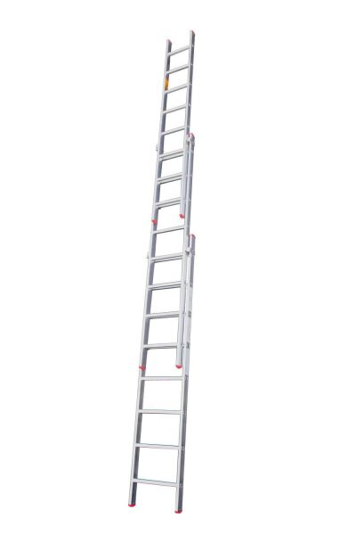 Cömert 3 Parçalı Sürgülü Alüminyum Merdiven PTT Tip3x2.5= 7,5, mt