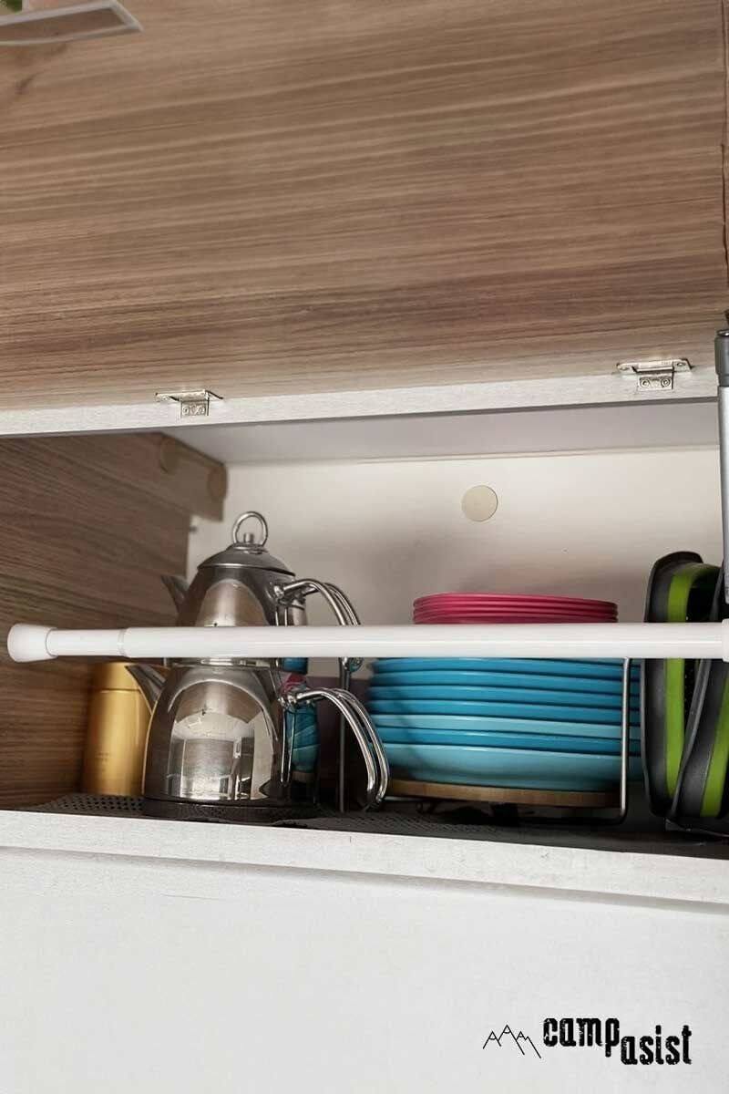 Campasist Dolap İçi ve Raf Barı 48-80 cm Tekli