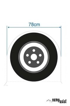 Campasist Teker Kılıfı 15'' / 16'' (inch)