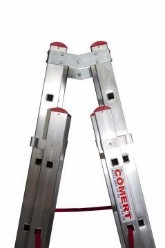 Cömert A Tipi Çift Sürgülü Merdiven 2.5 mt