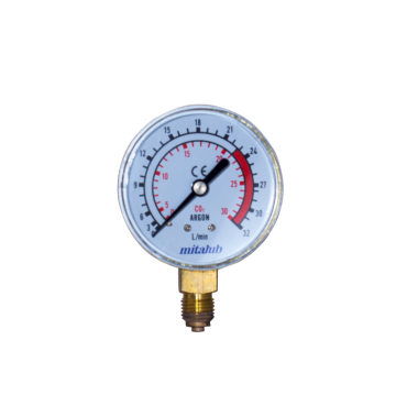 Mitalub MIMA6332MB 63 mm. 32 Lt/dk Argon Saati Alttan Manometre