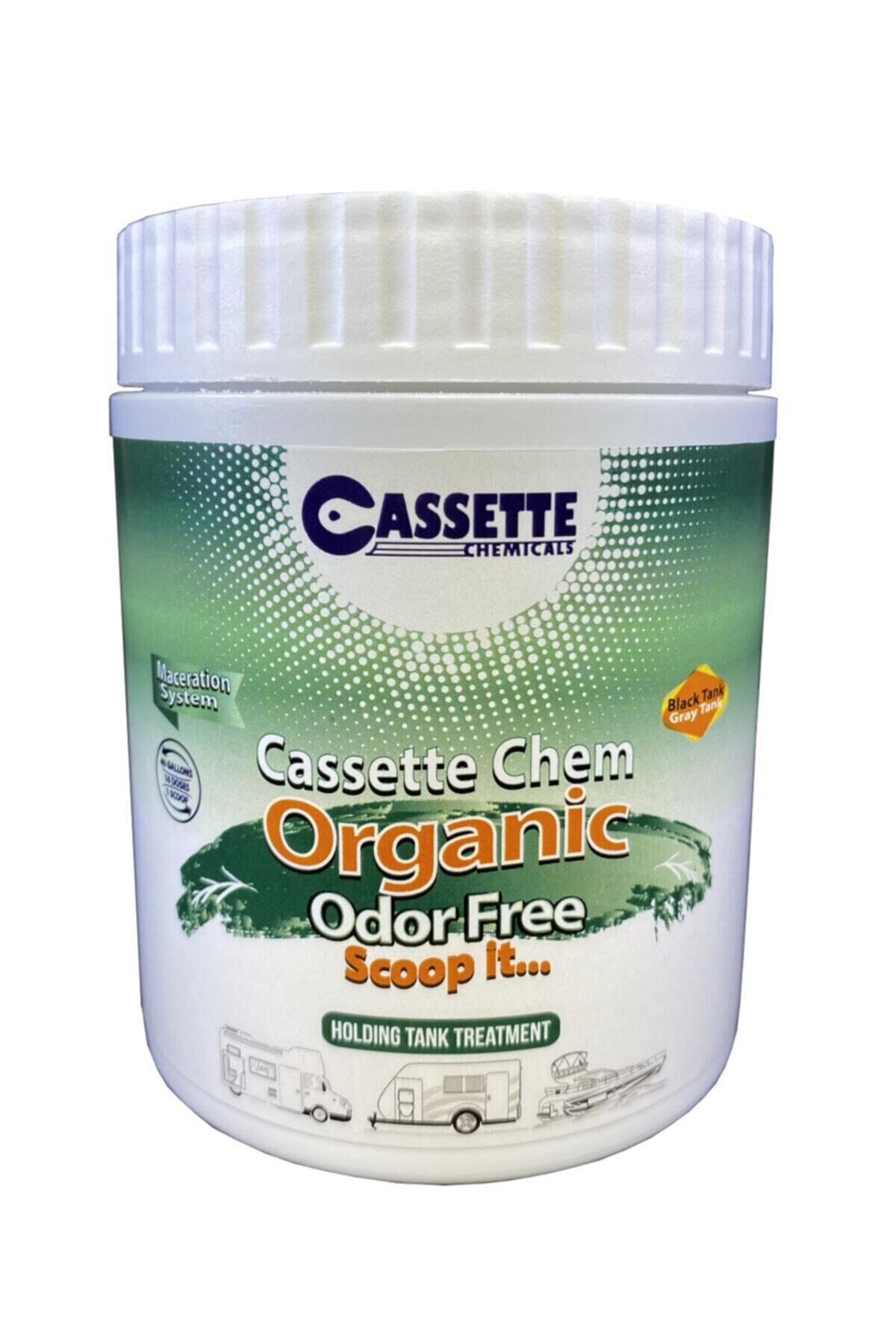 Karavan Tekne Maceratörlü Tuvalet Kimyasalı Cassette Chem Organic 16 Doz Gri Su Siyah Su