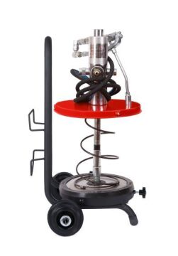 CKM Havalı Gres Pompa Teneke Tipi Taşıma Arabalı A162 - 16 kg