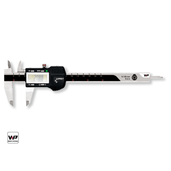 Werka WPro IP67 Tolerans Ayarlı </br> Su Geçirmez Dijital Kumpas 0.01mm (Ölçü Seçeneklerine Bakınız)