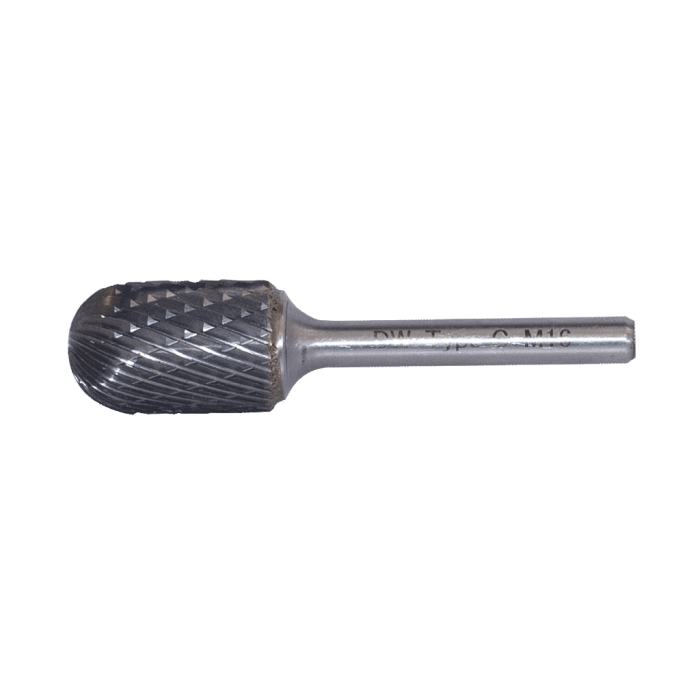 DW Carbide C Tipi Silindirik Oval Başlı - Karbür Kalıpçı Frezeleri(Ölçü Seçeneklerine Bakınız) 5.0 x 3mm