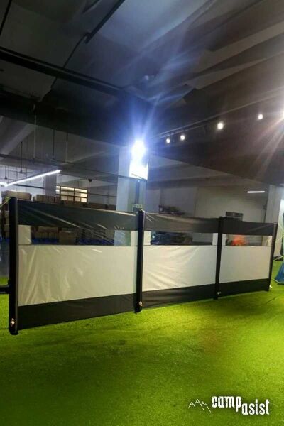 Campasist AirWind 600 Havalı Karavan Rüzgar Bariyeri