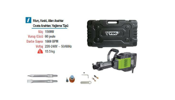 Vido WD011420600 SDS HEX Kırıcı 1500W