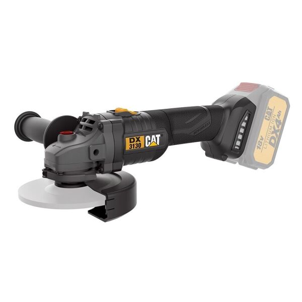 CAT DX3130B 18Volt 125mm Kömürsüz Profesyonel Avuç Taşlama (Akü Dahil Değildir)