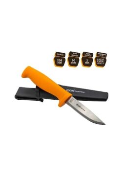 Rox Camping 0320 Bushcraft Eco Paslanmaz Çelik Kamp Bıçağı (Turuncu)