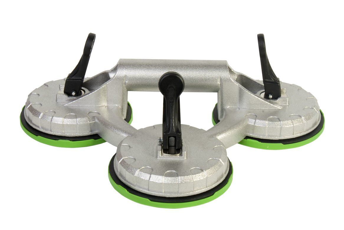 Wolf's Head 3'lü Vantuz Krom-Alüminyum Gövde