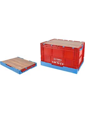 XOBBOX XF90BM Folding Storage Box Katlanır Saklama Kutusu Fan Colors Taraftar Renkler Bordo Mavi 90 LT