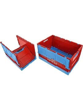 XOBBOX XF90BM Folding Storage Box Katlanır Saklama Kutusu Fan Colors Taraftar Renkler Bordo Mavi 90 LT