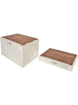 XOBBOX XF50W Katlanır Saklama Kutusu Folding Storage Box 50 LT Kampta Karavanda Araç Bagajında Marinada Deniz Araçlarında Piknikte Plajda Avcılıkta Balıkta Off-Road Maceralarında