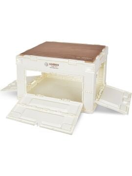 XOBBOX XF50W Katlanır Saklama Kutusu Folding Storage Box 50 LT Kampta Karavanda Araç Bagajında Marinada Deniz Araçlarında Piknikte Plajda Avcılıkta Balıkta Off-Road Maceralarında