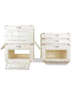 XOBBOX XF50W Katlanır Saklama Kutusu Folding Storage Box 50 LT Kampta Karavanda Araç Bagajında Marinada Deniz Araçlarında Piknikte Plajda Avcılıkta Balıkta Off-Road Maceralarında