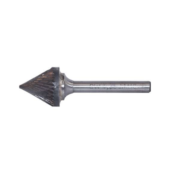 DW Carbide J Tipi 60° Konik - Karbür Kalıpçı Frezeleri(Ölçü Seçeneklerine Bakınız)