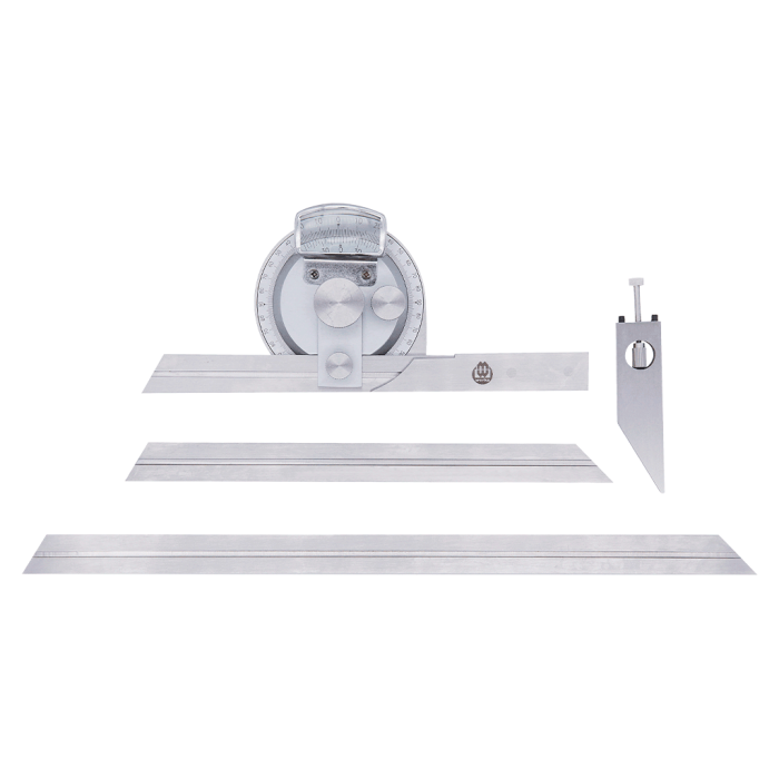 Werka W242-0504 Büyüteçli Üniversal Açı Ölçer 360°x5'