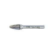 Cone F Tipi Kavisli Silindir - Karbür Kalıpçı Frezeleri (Ölçü Seçeneklerine Bakınız)