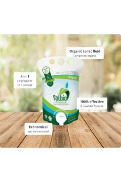 Solbio Xl 1.6l 40 Doz - 120 Günlük Karavan Ve Tekne Tuvalet Sıvısı Atık Parçalayıcı %100 Organik
