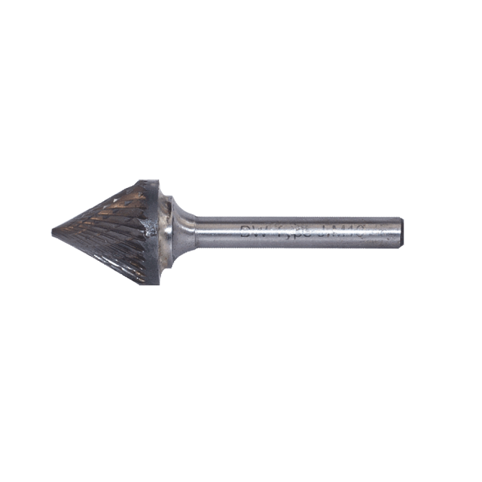 DW Carbide J Tipi 60° Konik - Karbür Kalıpçı Frezeleri(Ölçü Seçeneklerine Bakınız) 19.0 x 6mm