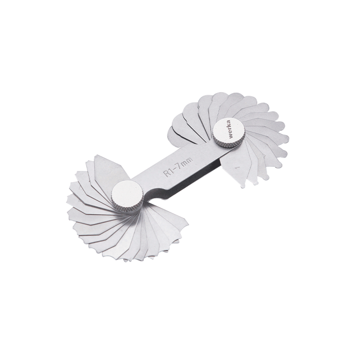 Werka Radyus Mastarı (Ölçü Seçeneklerine Bakınız) R1-7mm