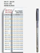 Werka DIN371/B -376/B HSSE-TiCN Kuru Kesim Düz Makine Kilavuzu - Metrik (Ölçü Seçeneklerine Bakınız)
