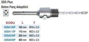 Gerlinger Sds Plus Beton Panç Adaptörü (Ölçü Seçeneklerine Bakınız)