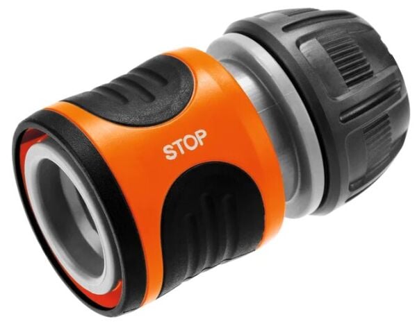 Gardena 18213-50  Stoplu Hortum Adaptörü 13mm (1/2'')- 15mm (5/8'')